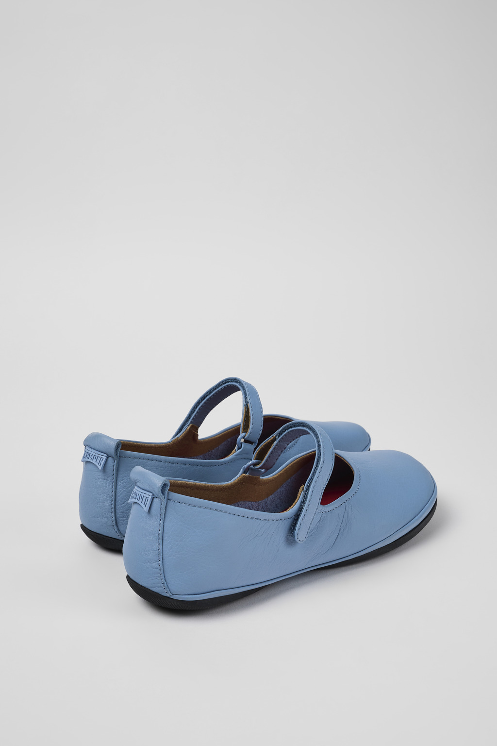 Right Blue Leather Mary Jane for Women - Image 3