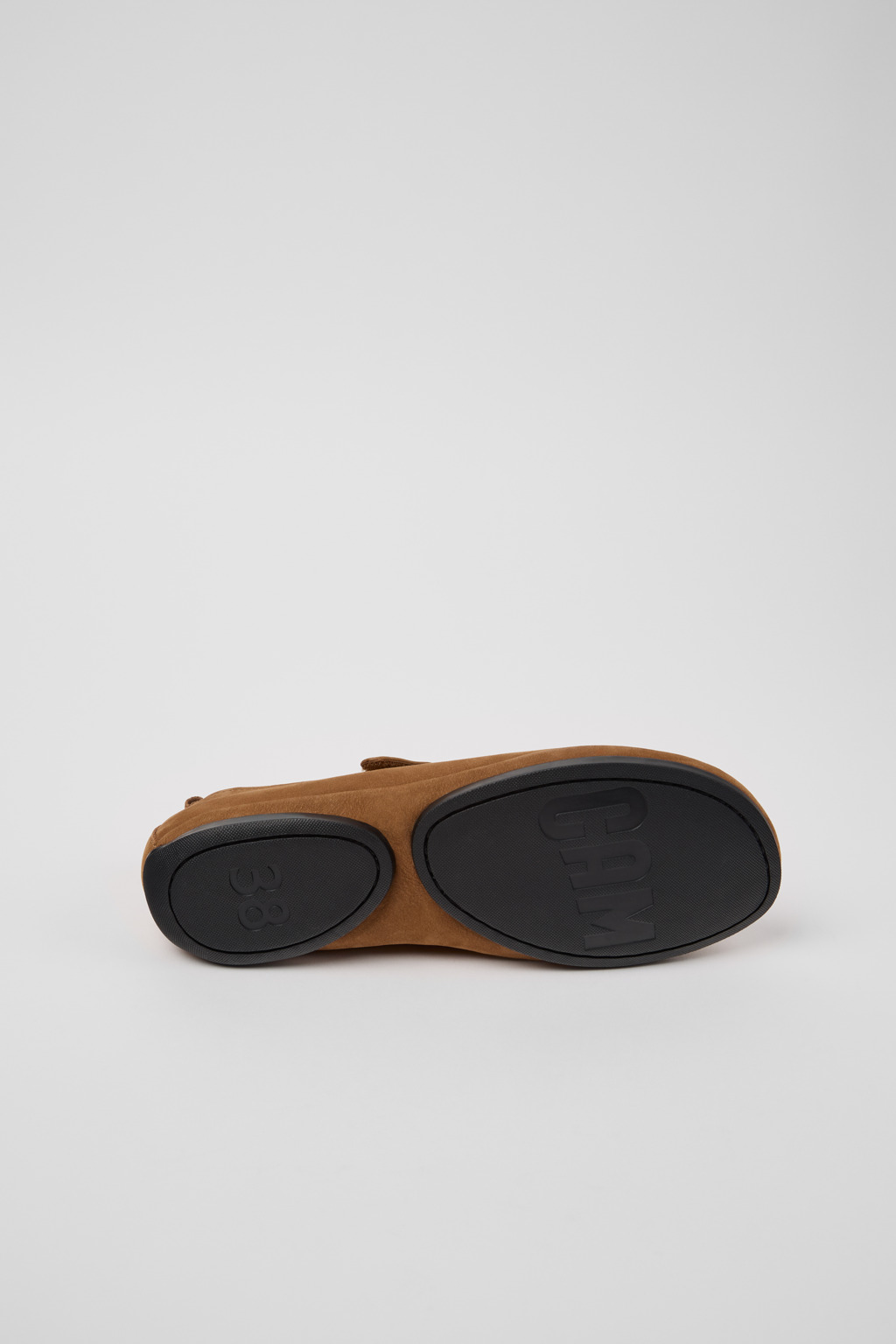 Right Nina Brown Nubuck Shoes for Women. - Image 5