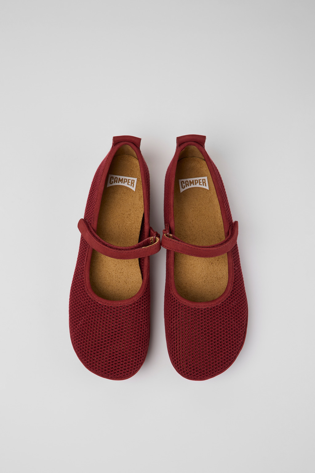 Right TENCEL® Burgundy TENCEL® Lyocell and nubuck shoes for women - Image 4