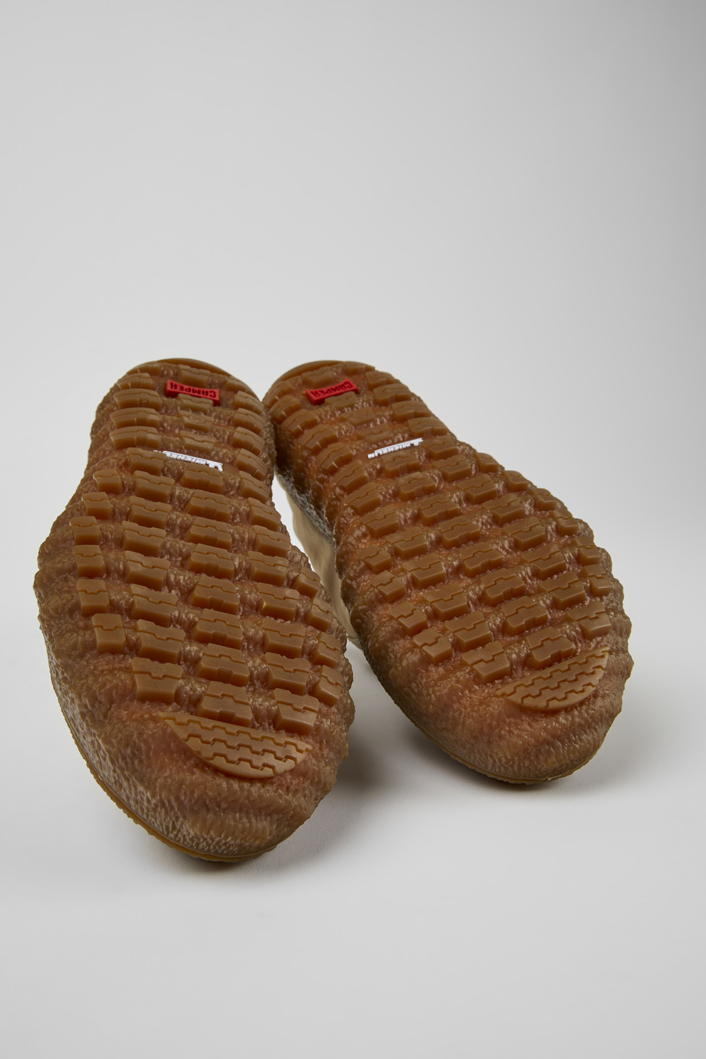Ground MICHELIN Beige textile and leather shoes for women - Image 5