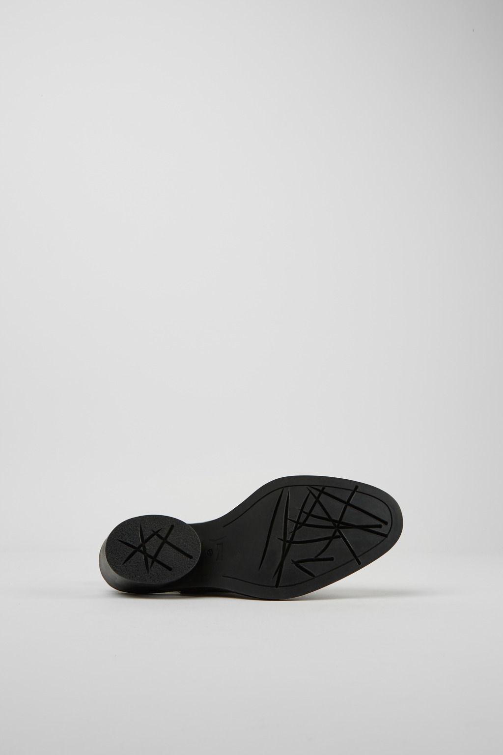 Bonnie Black leather heels for women - Image 5