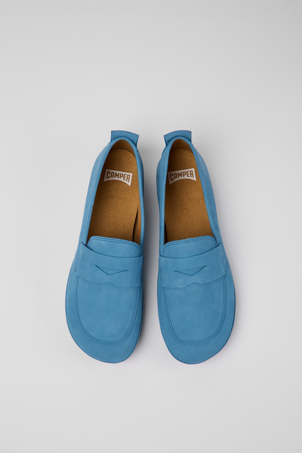 Right Blue nubuck shoes for women - Image 4