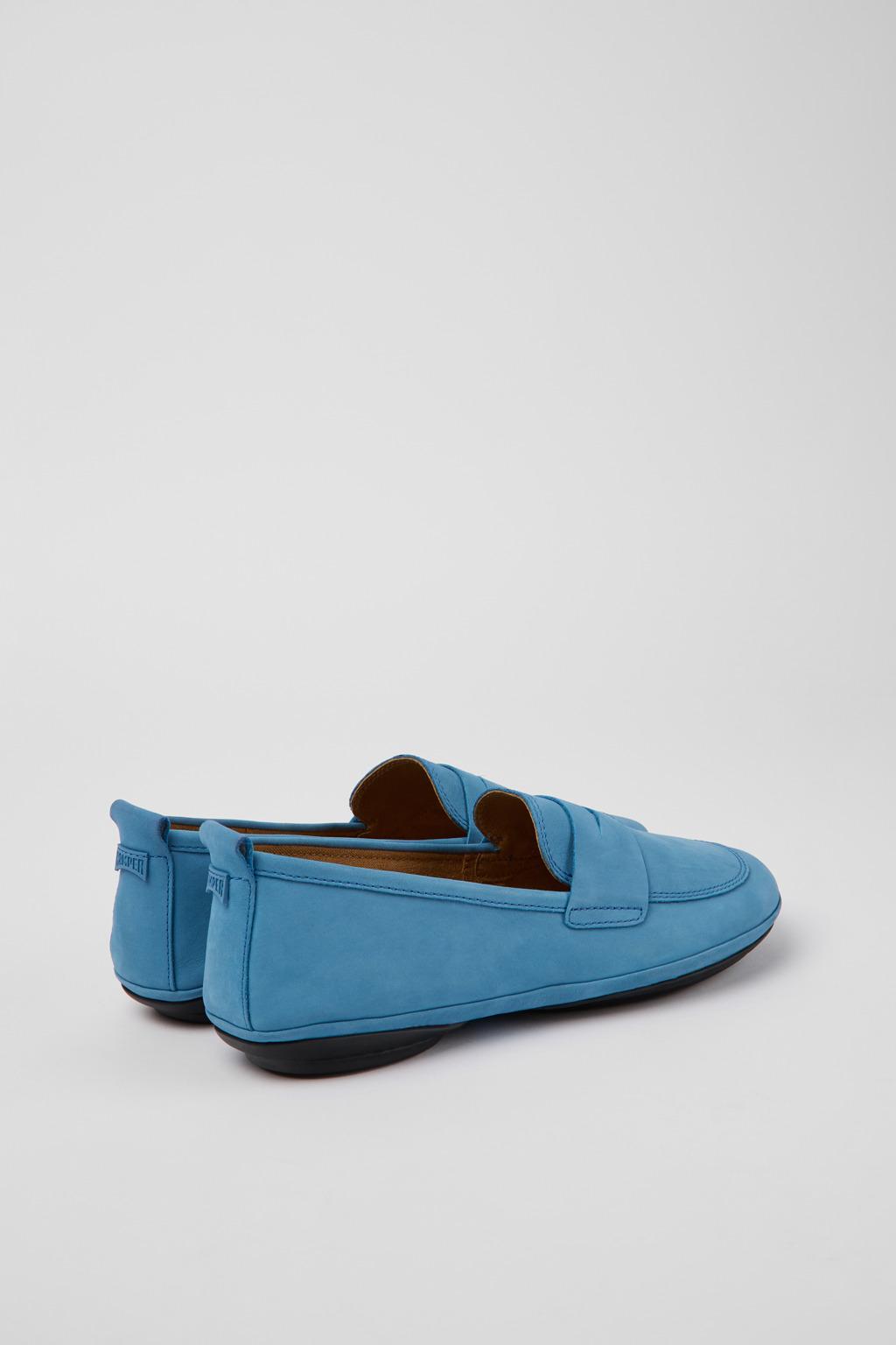 Right Blue nubuck shoes for women - Image 3