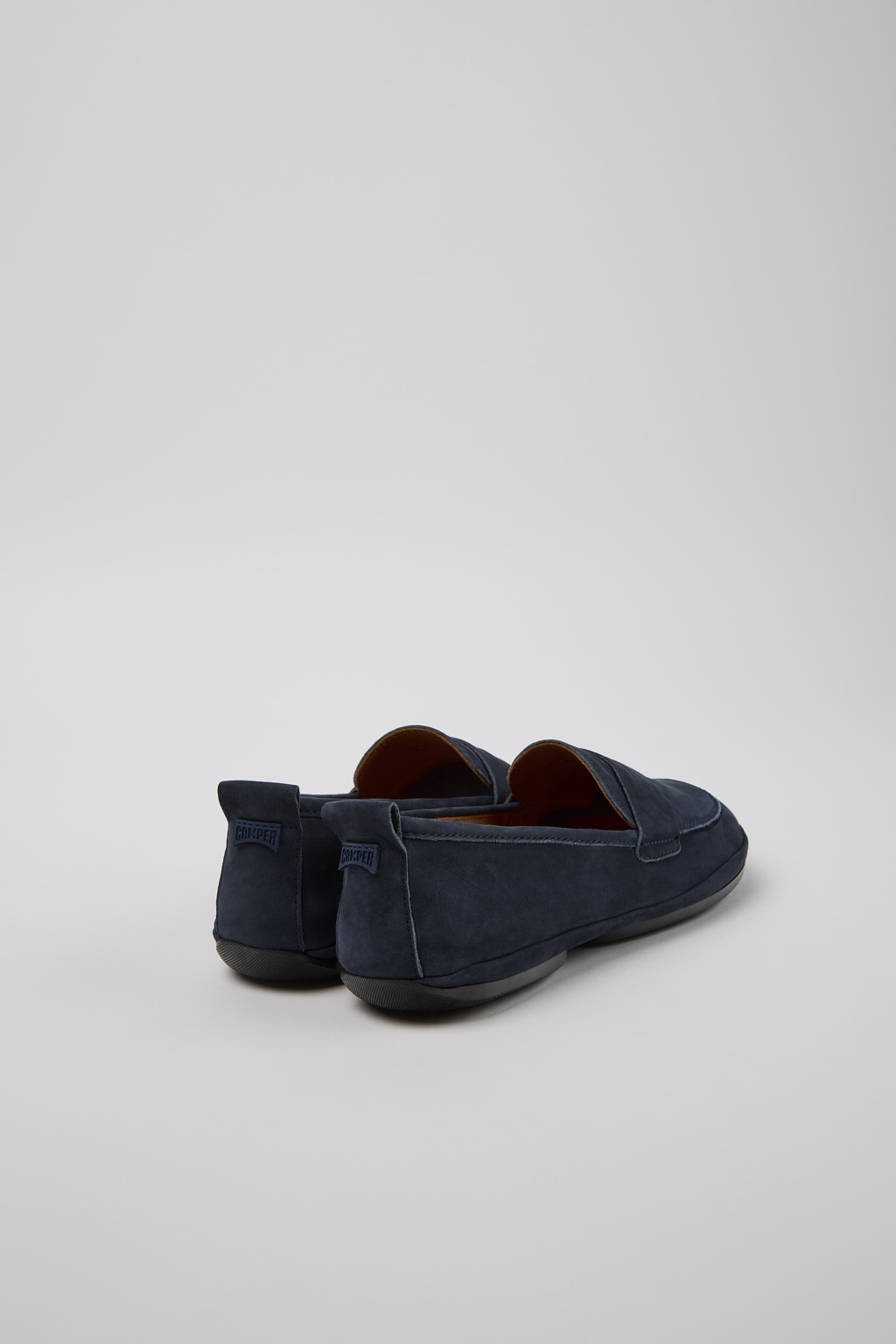 Right Blue Nubuck Women's Shoe. - Image 3