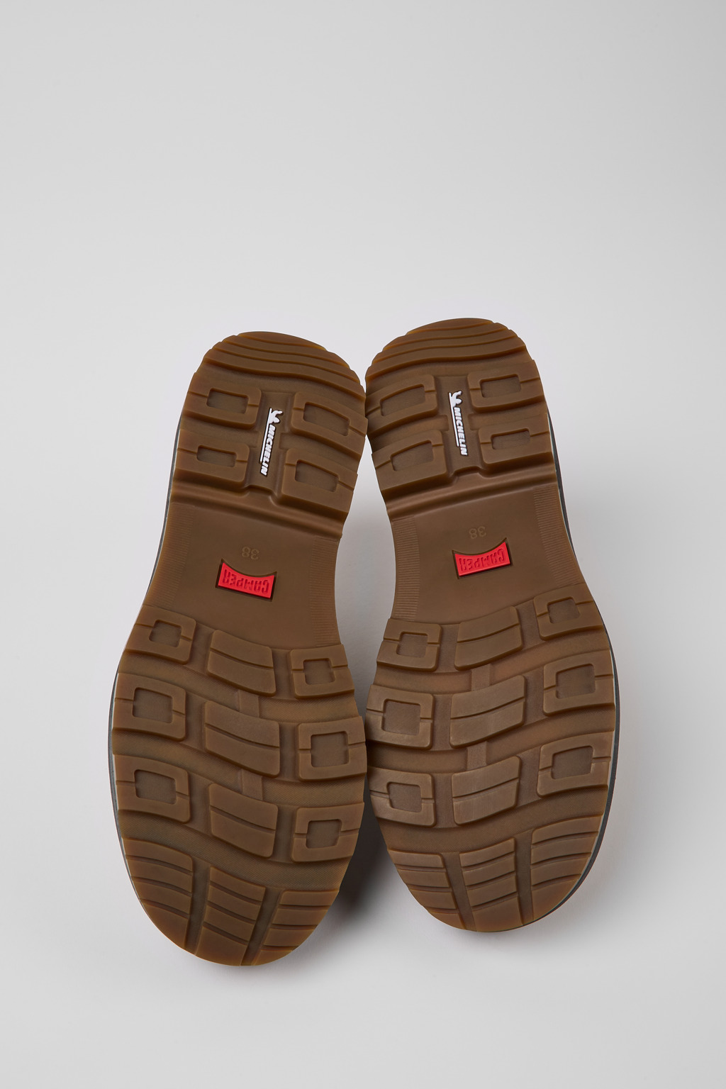 Brutus Trek MICHELIN Beige leather shoes for women - Image 5
