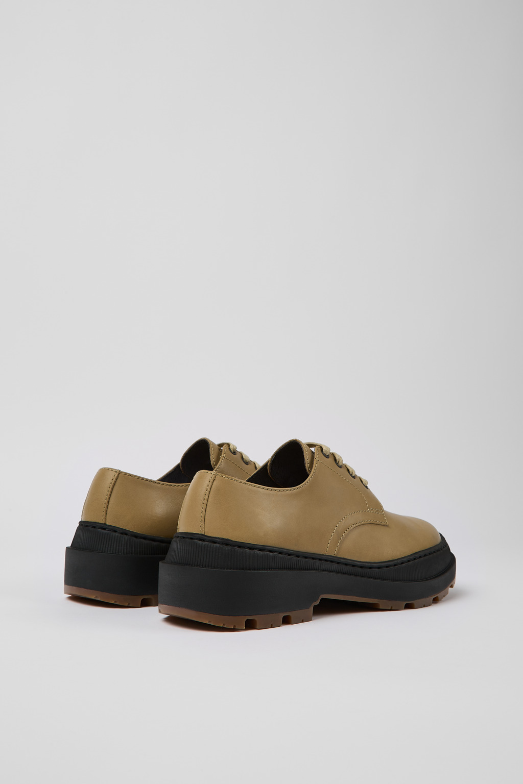 Brutus Trek MICHELIN Beige leather shoes for women - Image 3