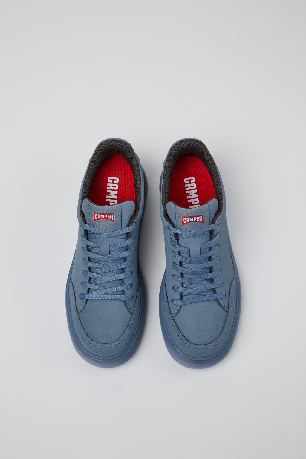 Runner K21 Blue Nubuck Sneakers for Women - Image 4