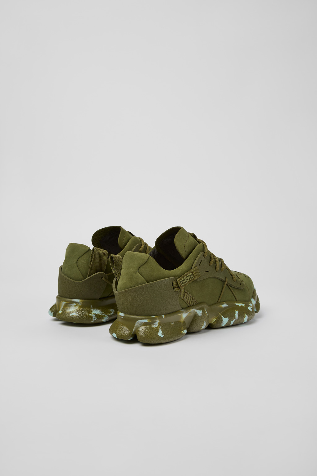 Karst Green Nubuck/Textile Sneaker for Women - Image 3