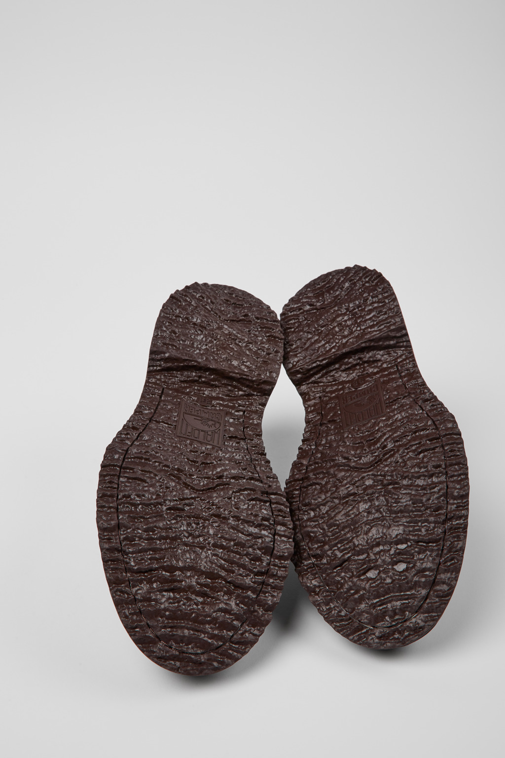 Twins Burgundy and blue leather shoes for women - Image 5