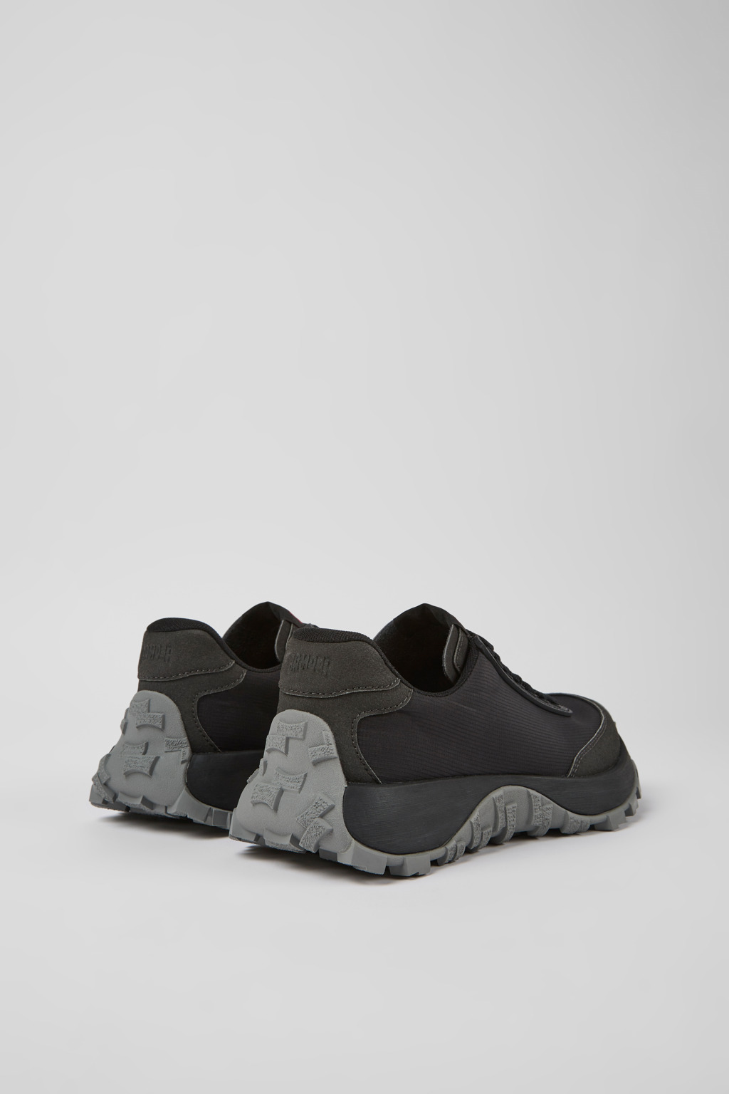 Drift Trail Black textile and nubuck sneakers for women - Image 3