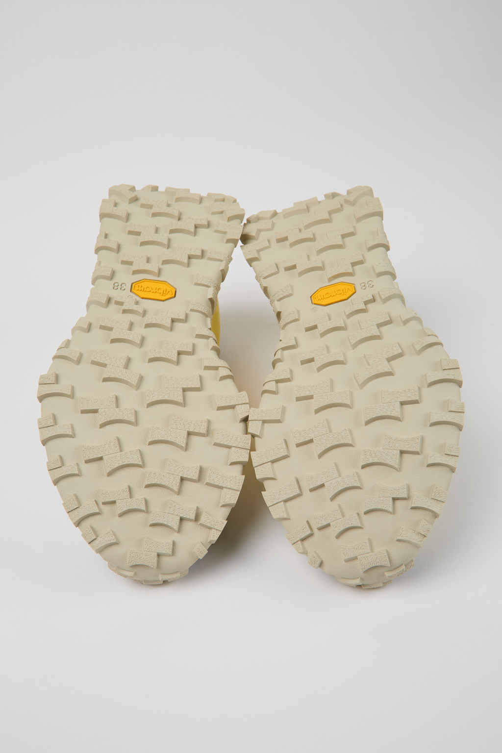 Drift Trail Yellow textile and nubuck sneakers for women - Image 5