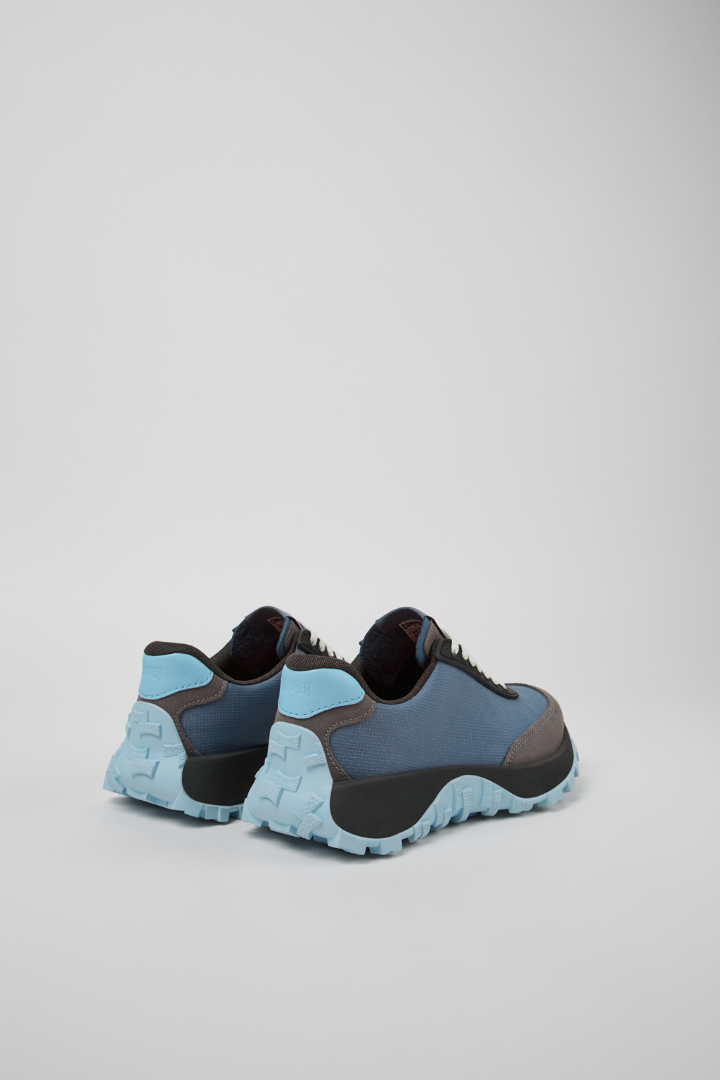 Drift Trail VIBRAM Gray textile and nubuck sneakers for women - Image 3