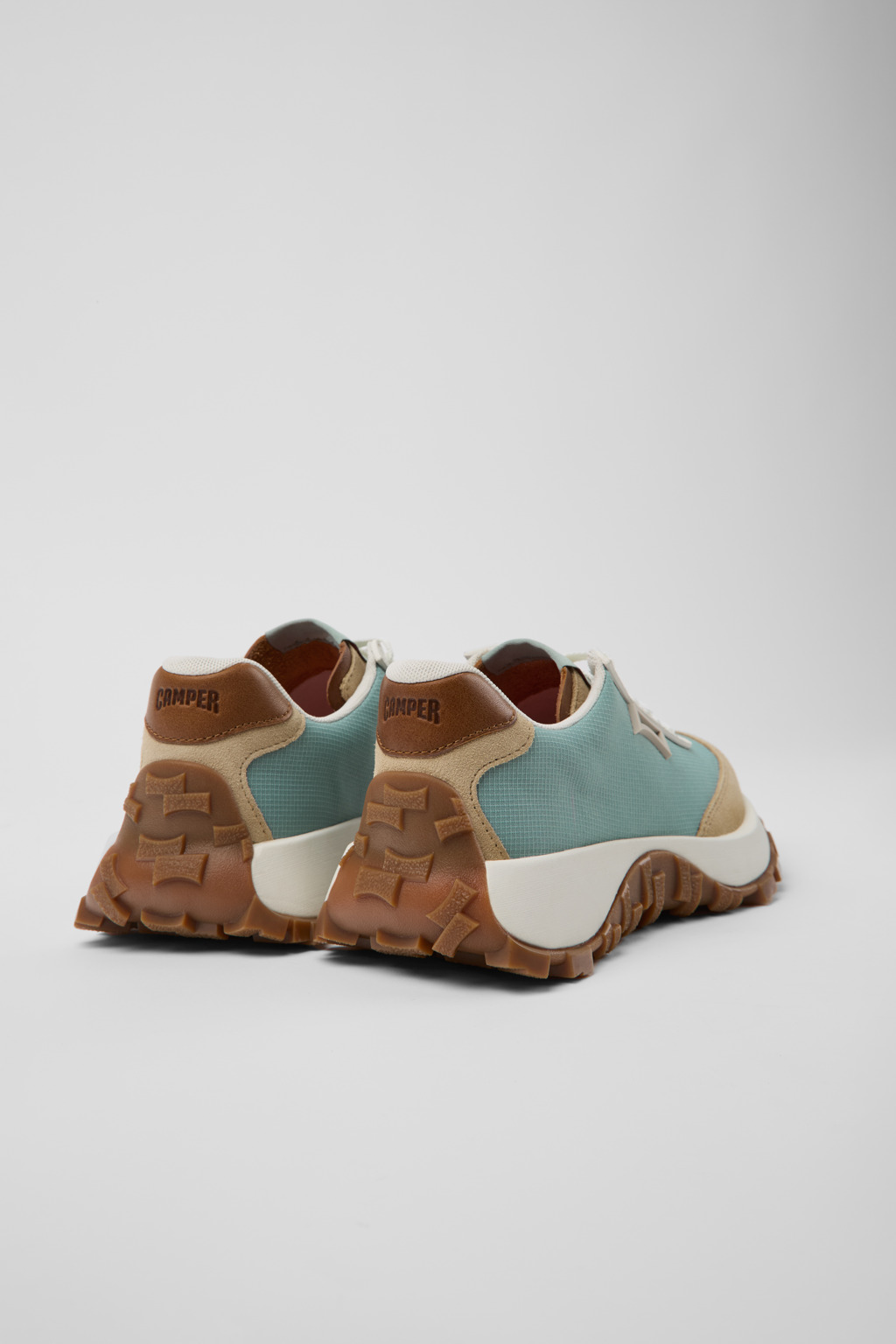 Drift Trail VIBRAM Multicolor Recycled PET and Nubuck Sneakers for Women. - Image 3