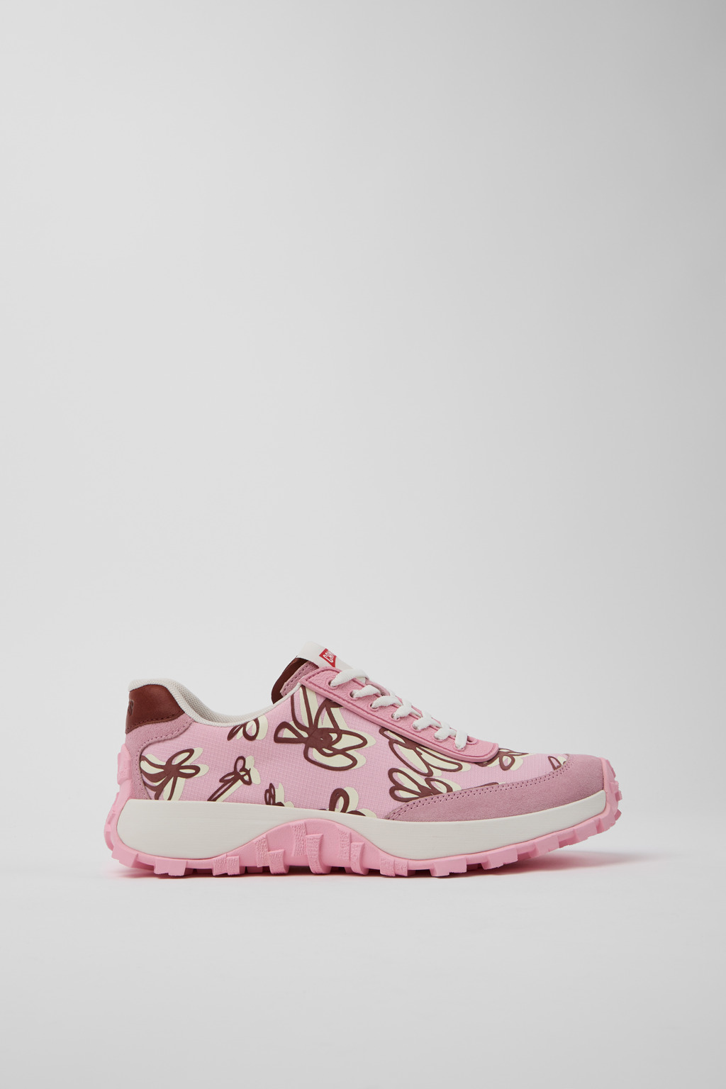 Drift Trail VIBRAM Multicolor Recycled PET and Nubuck Women's Sneakers. - Image 2