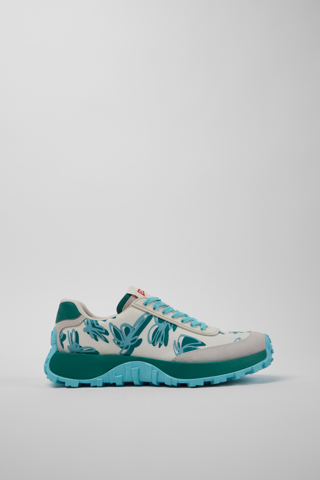 Drift Trail VIBRAM Multicolor Recycled PET and Nubuck Sneakers for Women. - Image 2