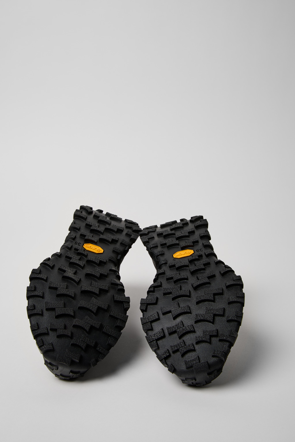 Twins Multicolor Recycled PET and Leather Sneakers for Women. - Image 6