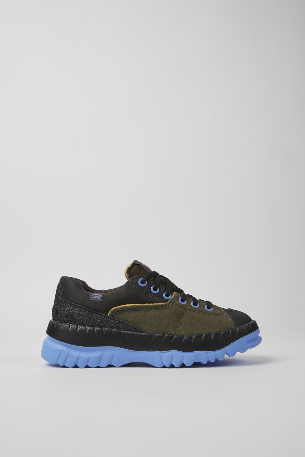 Teix Green and gray recycled textile shoes for women - Image 2