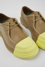 Junction Beige leather shoes for women