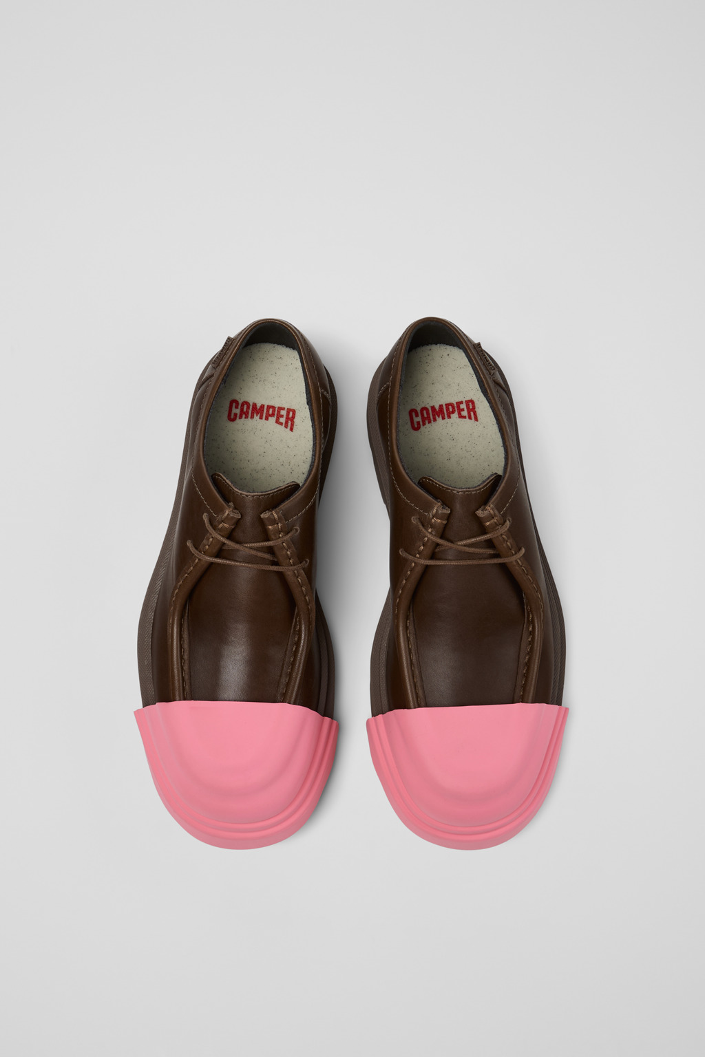 Junction Brown Leather Shoes for Women. - Image 4