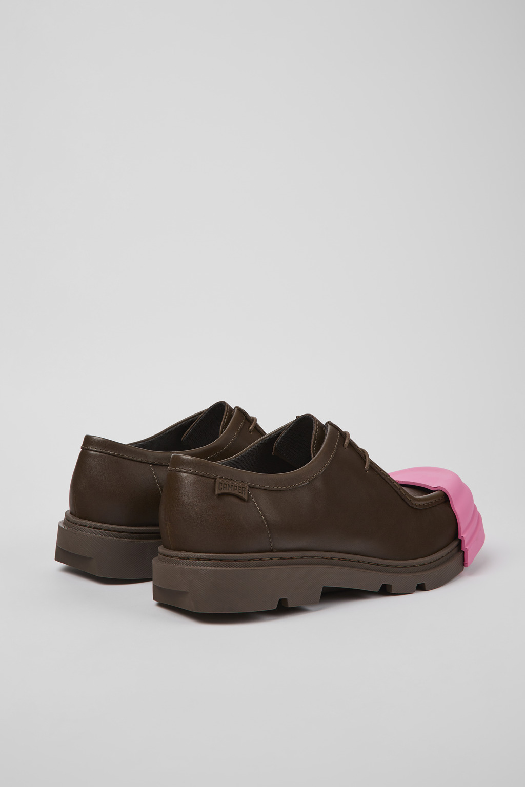 Junction Brown Leather Shoes for Women. - Image 3