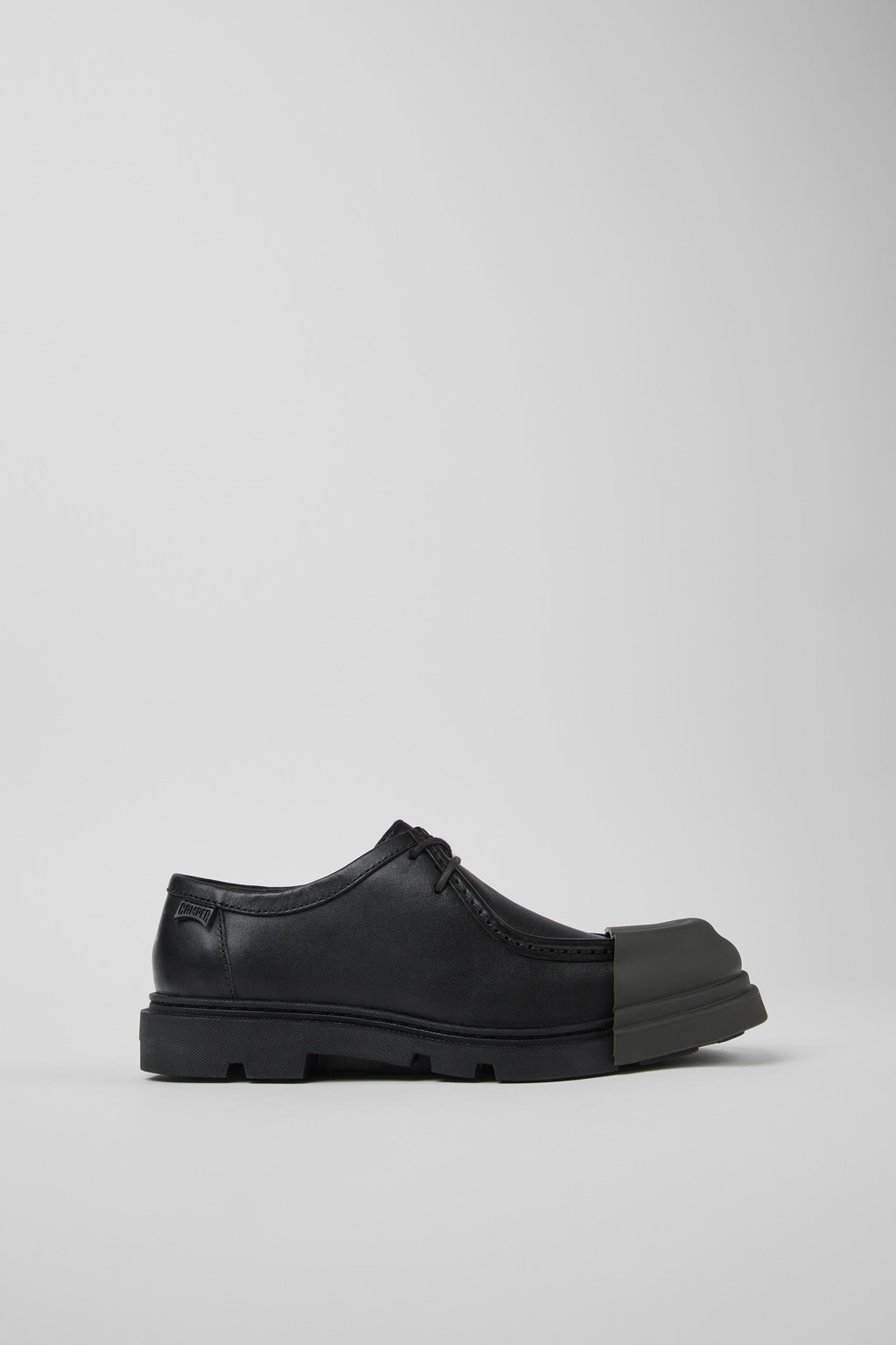Junction Black Leather Women's Shoe. - Image 2