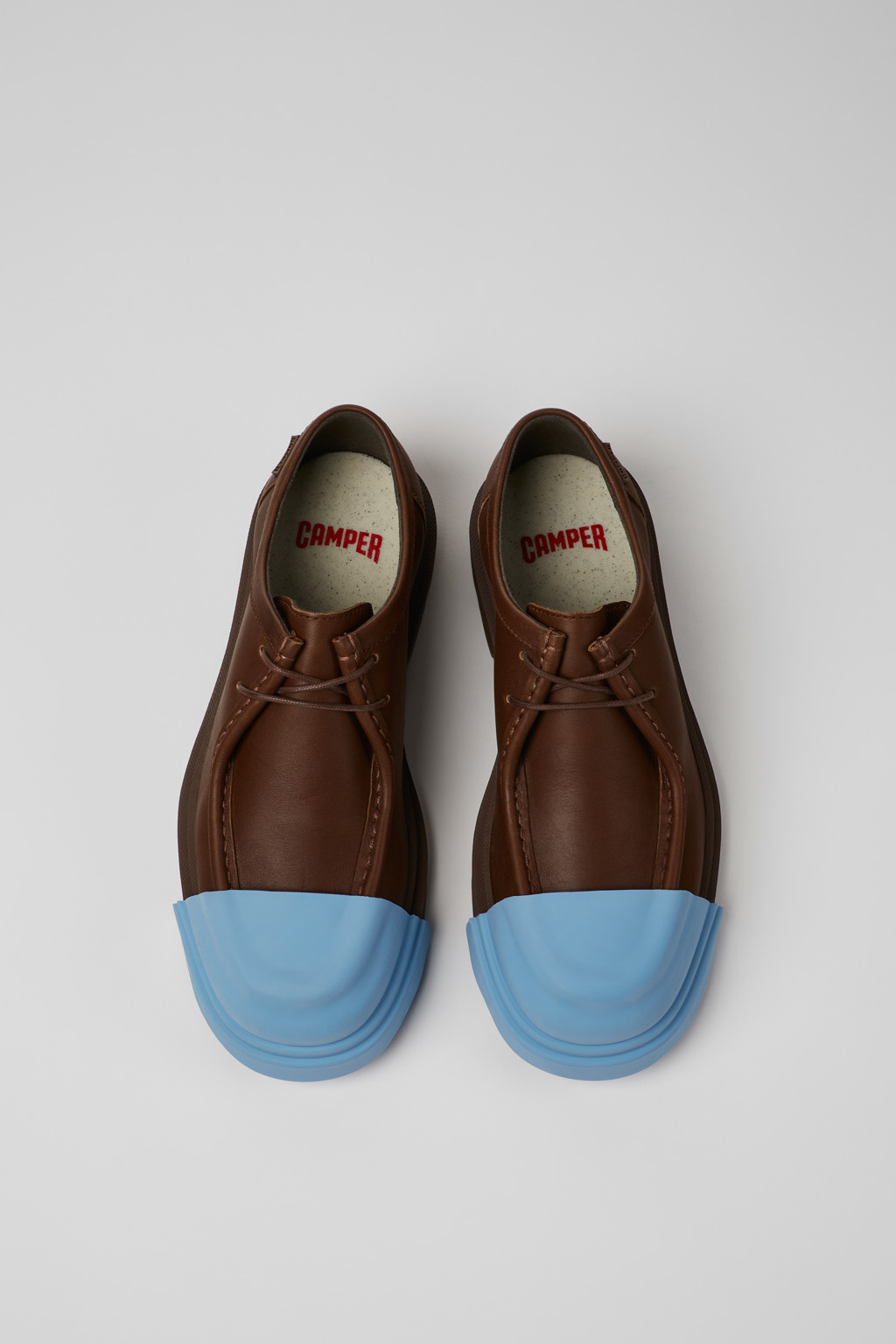 Junction Brown Leather Shoes for Women. - Image 4