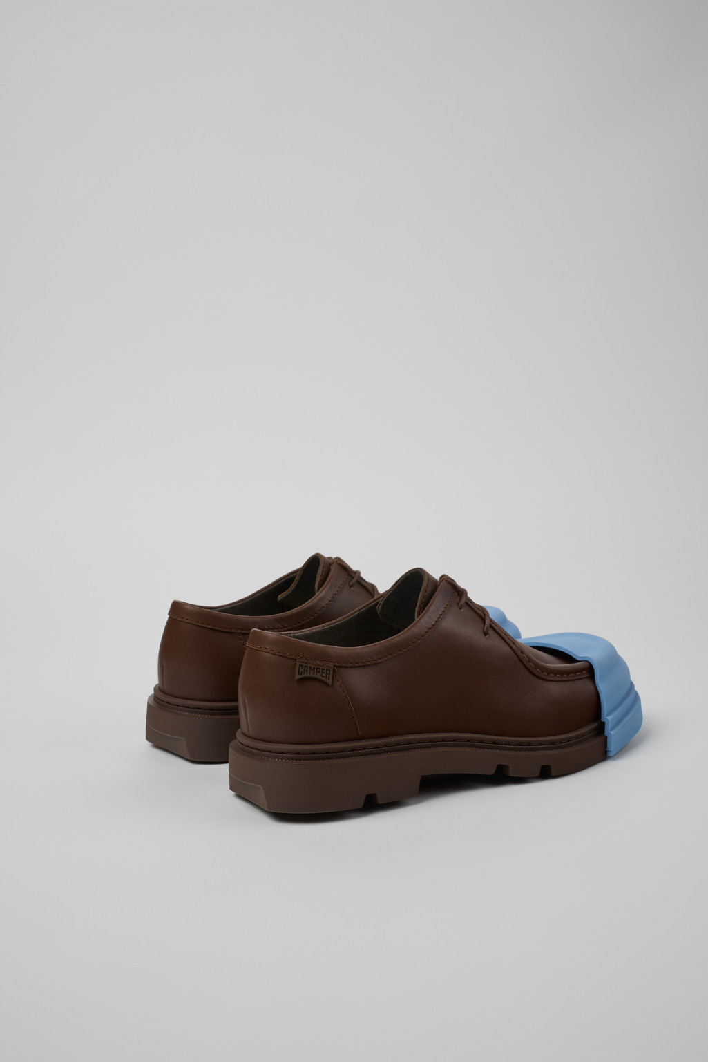 Junction Brown Leather Shoes for Women. - Image 3