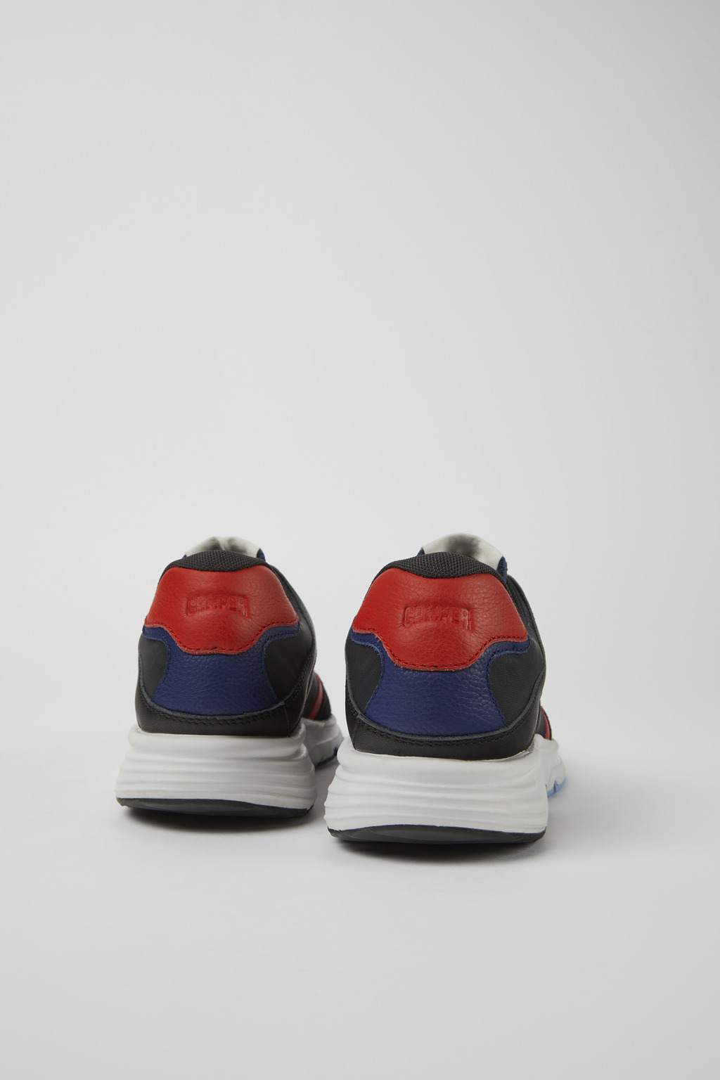 Drift Black and red textile and leather sneakers for women - Image 3