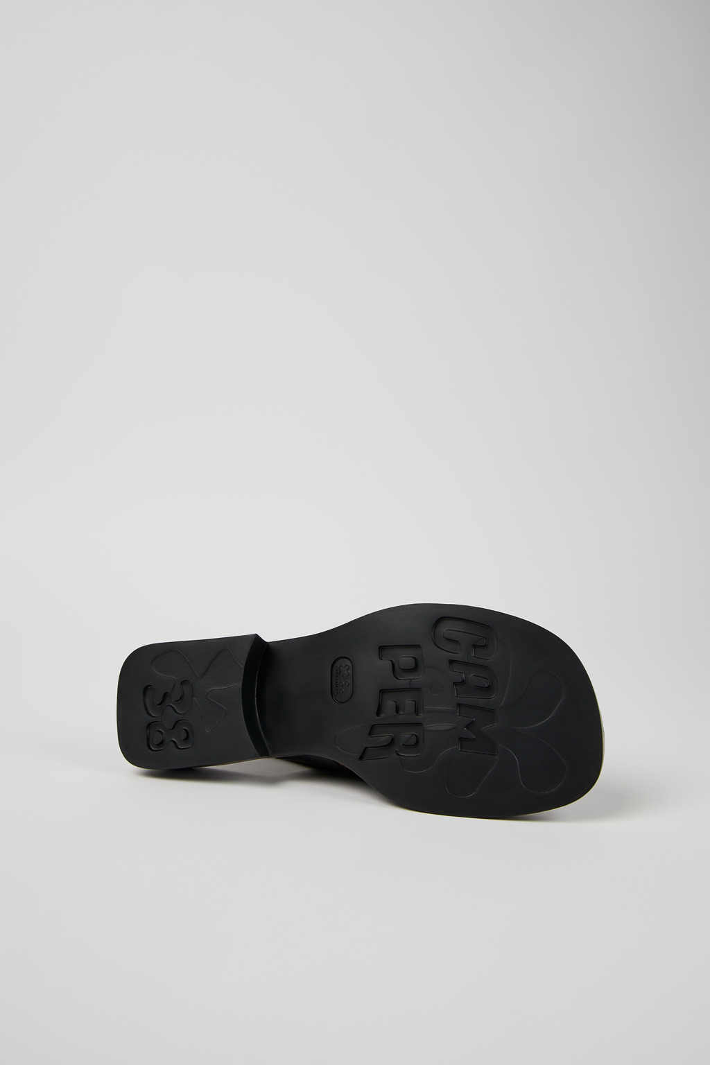 Dana Black Leather Sandals for Women. - Image 5