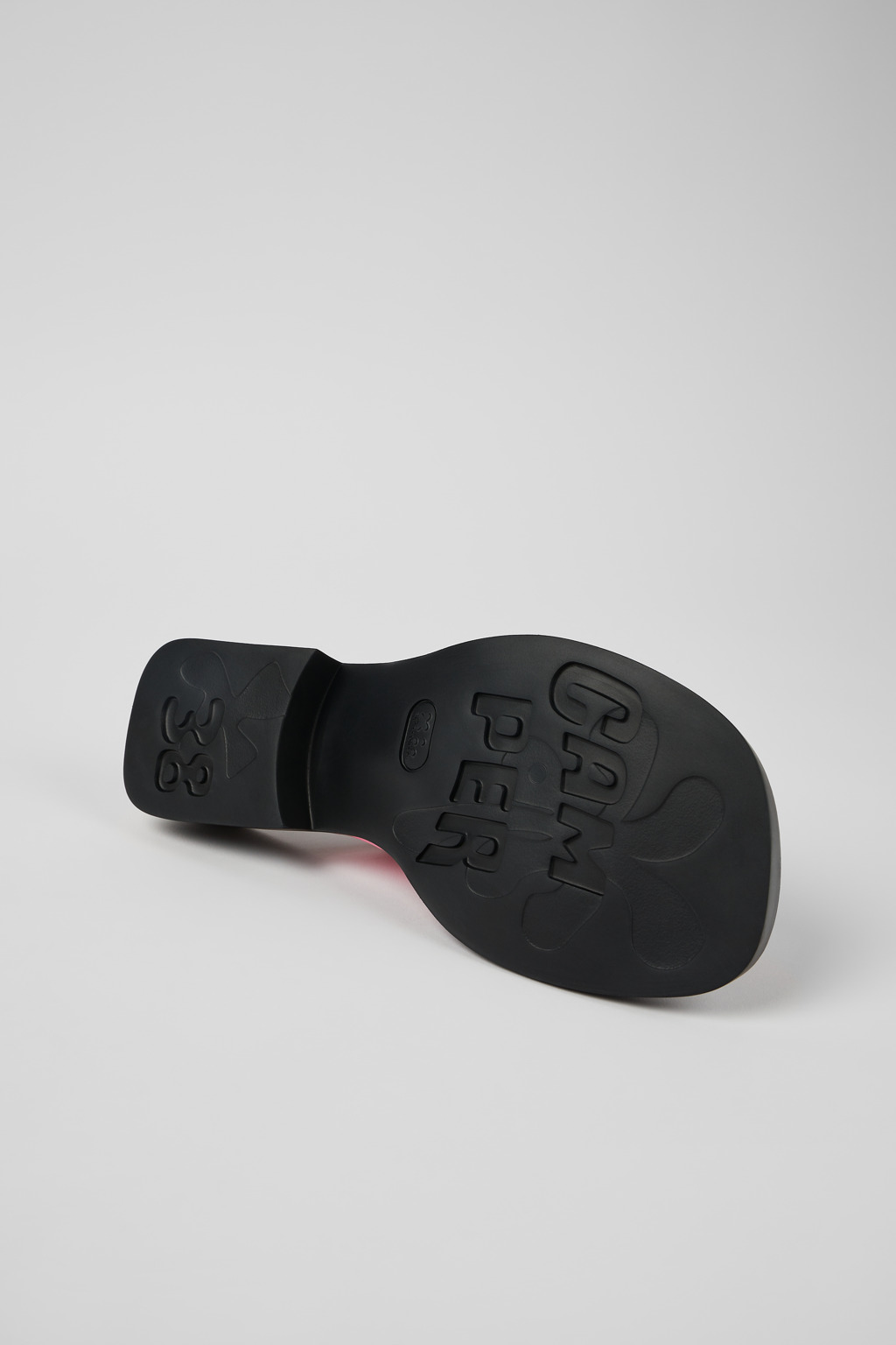 Dana Pink Leather 2-Strap Sandal for Women - Image 5