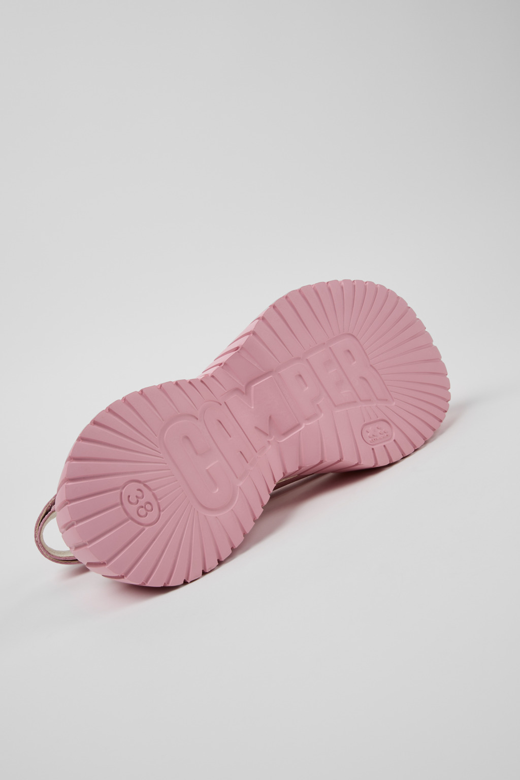 BCN Pink Leather Sandals for Women. - Image 5