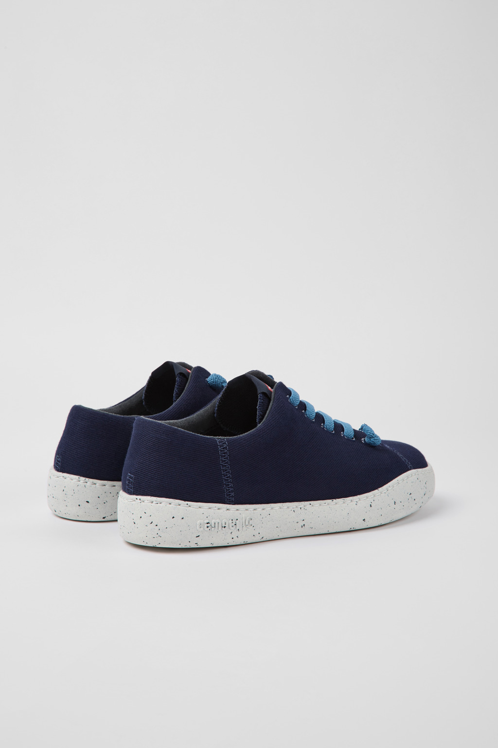 Peu Touring Blue textile sneakers for women - Image 3