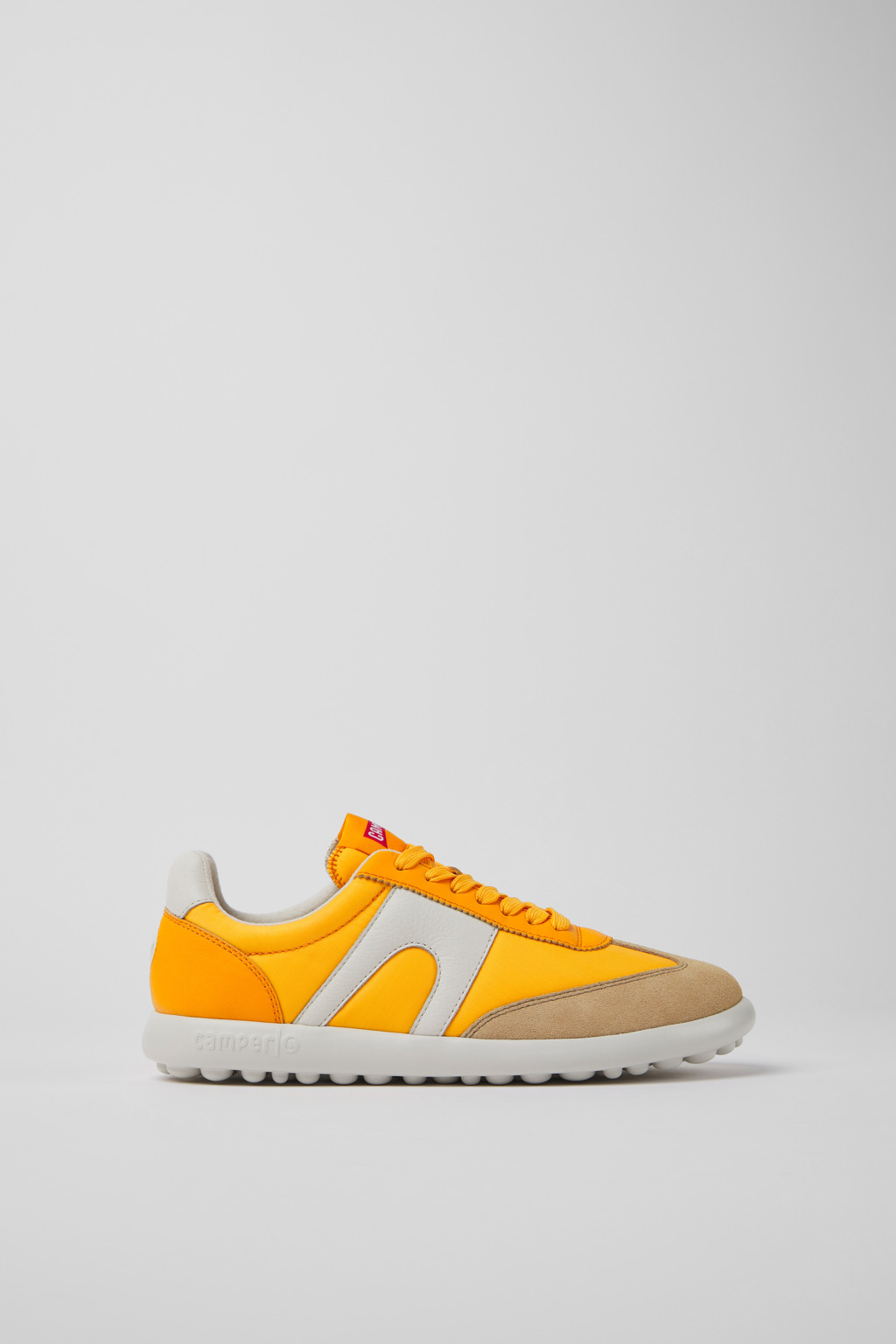 Pelotas XLite Orange leather and textile sneakers for women - Image 2
