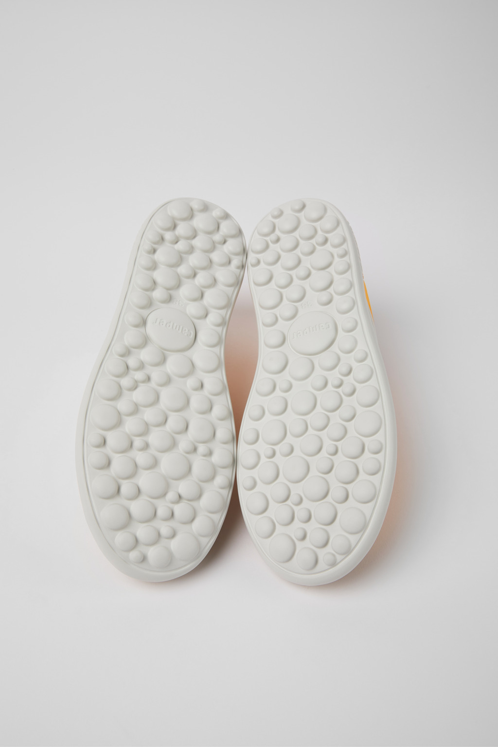 Pelotas XLite Orange leather and textile sneakers for women - Image 5