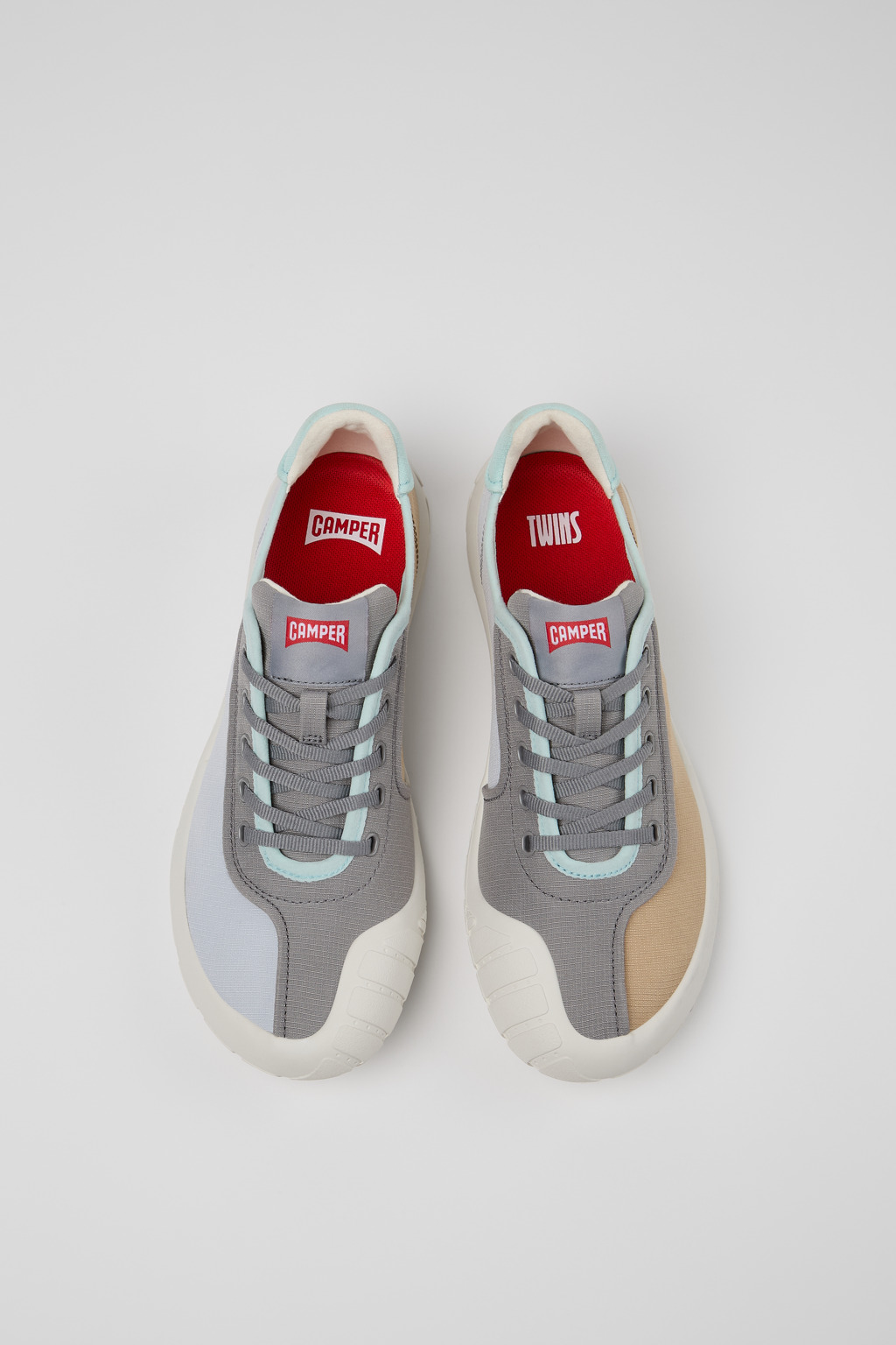 Twins Multicolored Textile Sneaker for Women - Image 4