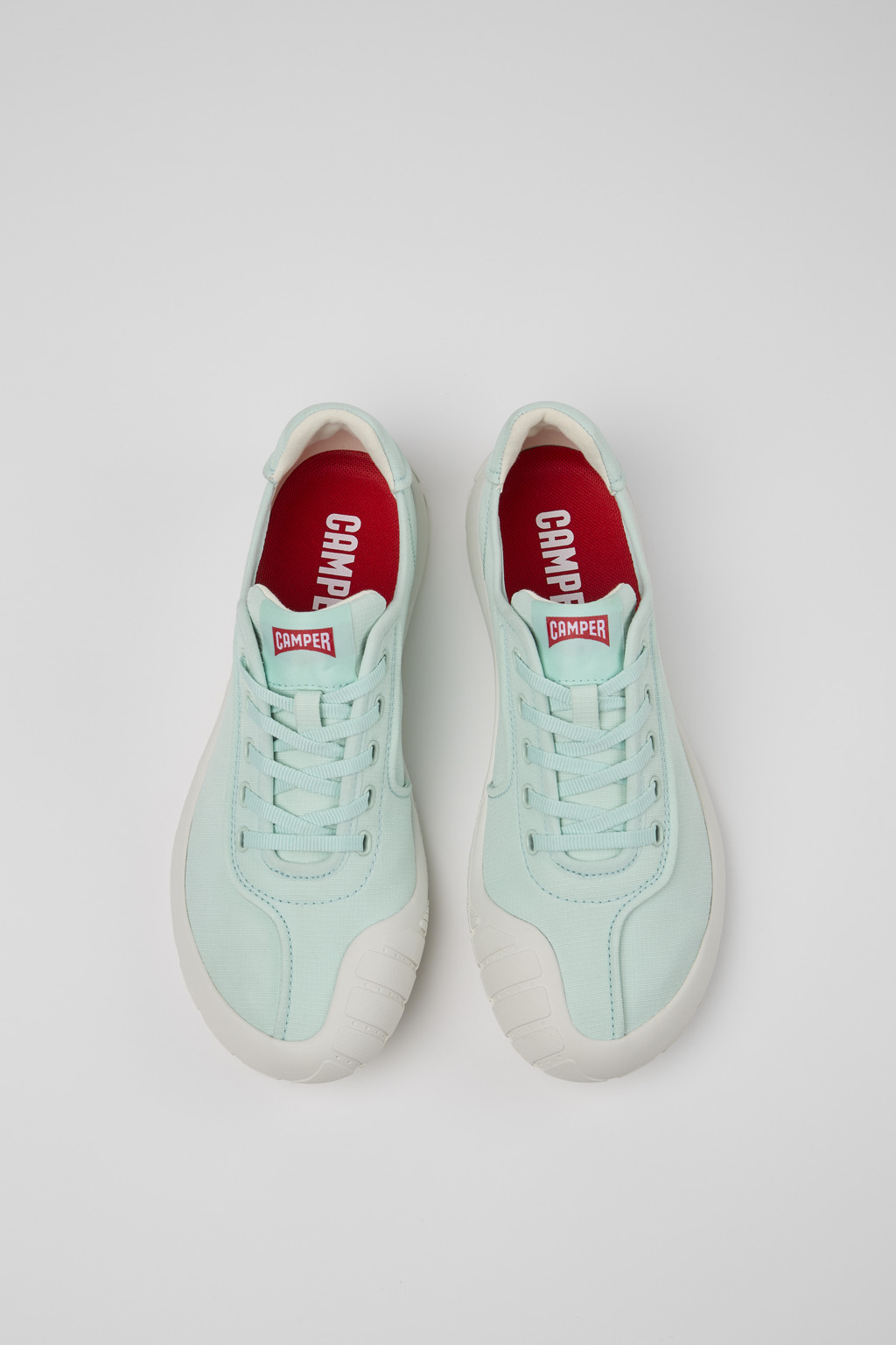 Peu Path Blue Textile Sneaker for Women - Image 4