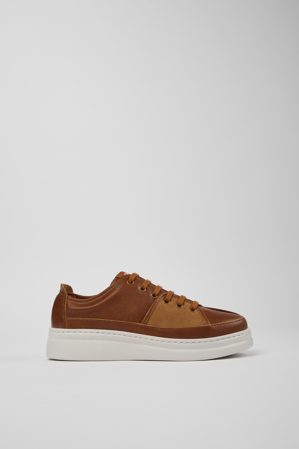 Twins Red Full Grain Sneakers for Women. - Image 2
