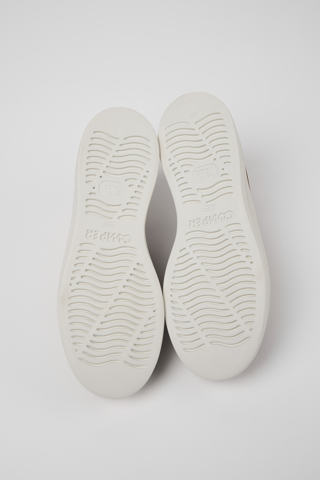 Twins Red Full Grain Sneakers for Women. - Image 5