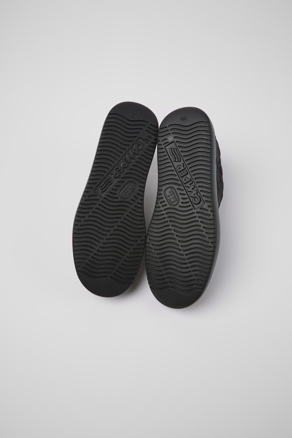 Runner K21 Black textile sneakers for women - Image 5