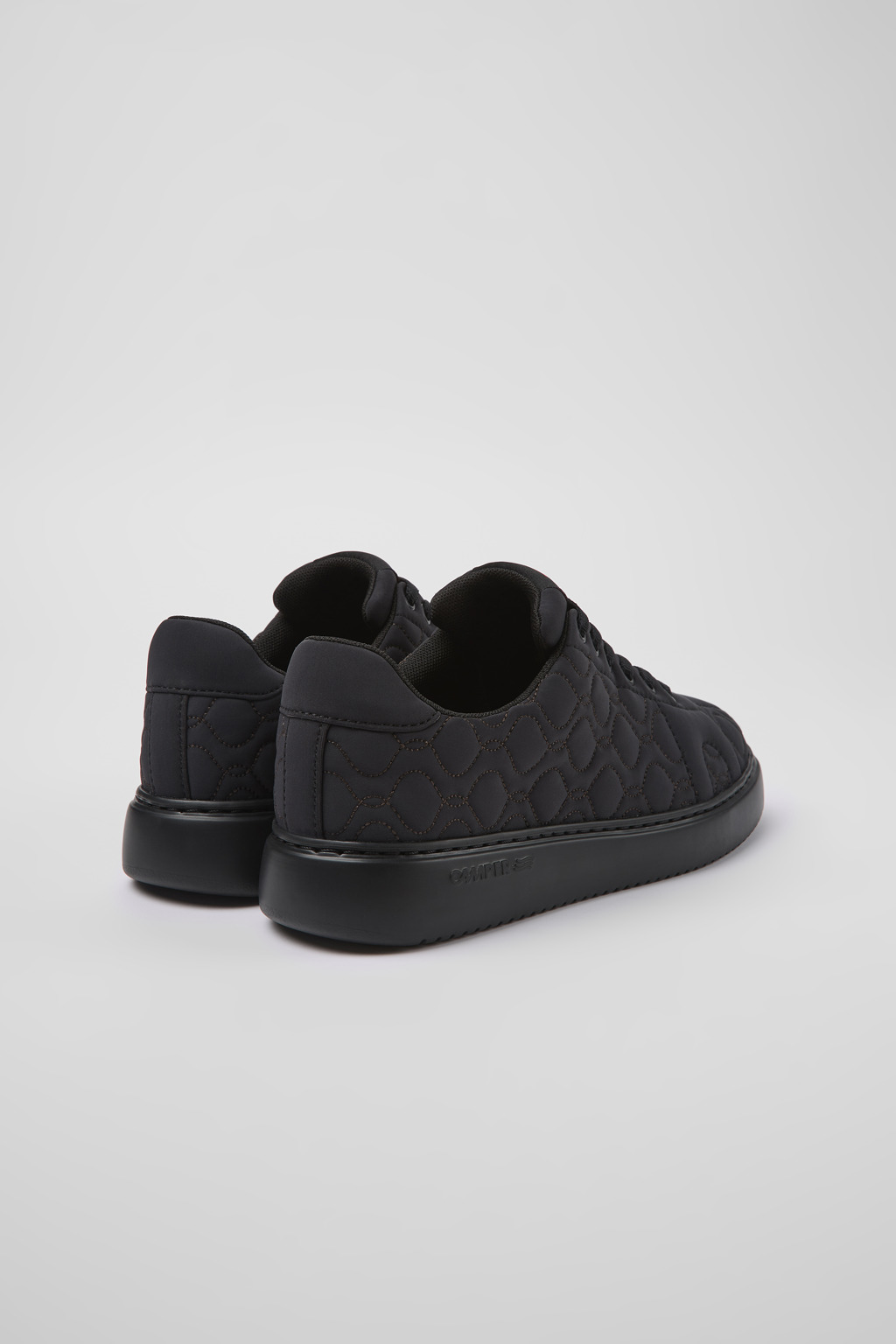 Runner K21 Black textile sneakers for women - Image 3