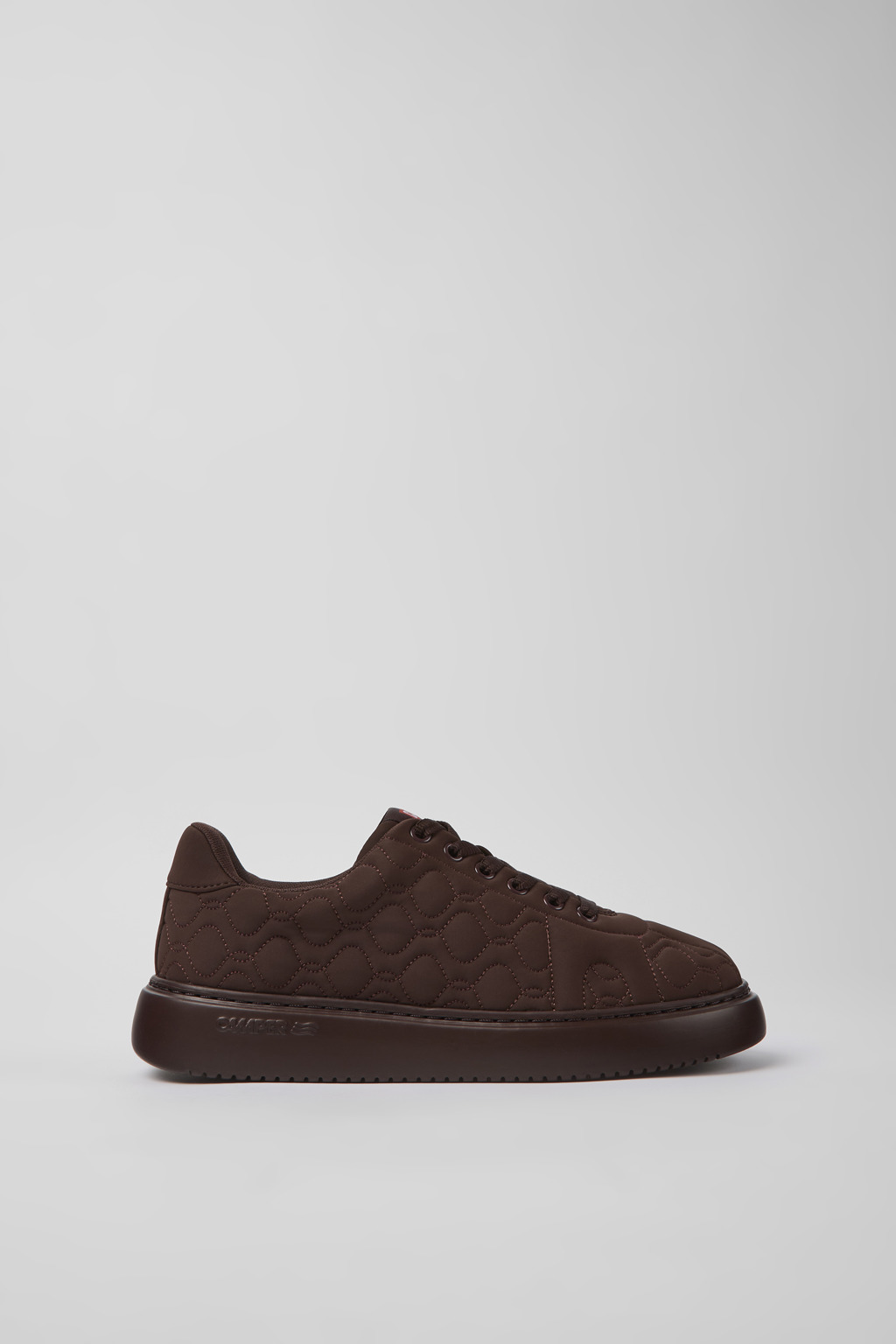 Runner K21 Burgundy textile sneakers for women - Image 2