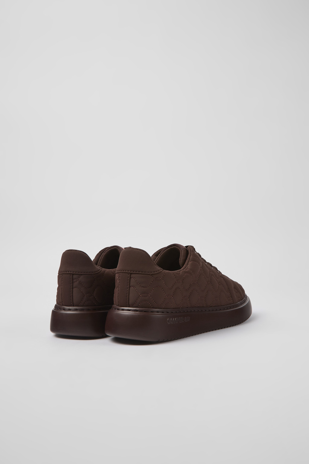 Runner K21 Burgundy textile sneakers for women - Image 3