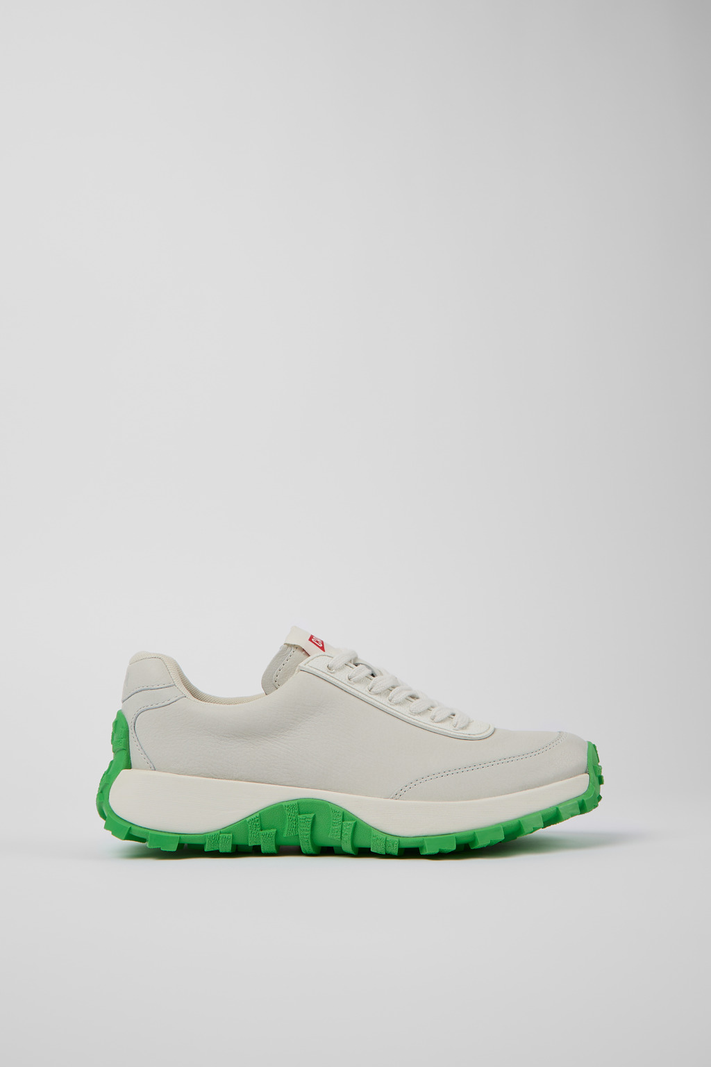Drift Trail VIBRAM White Leather/Textile Sneaker for Women - Image 2