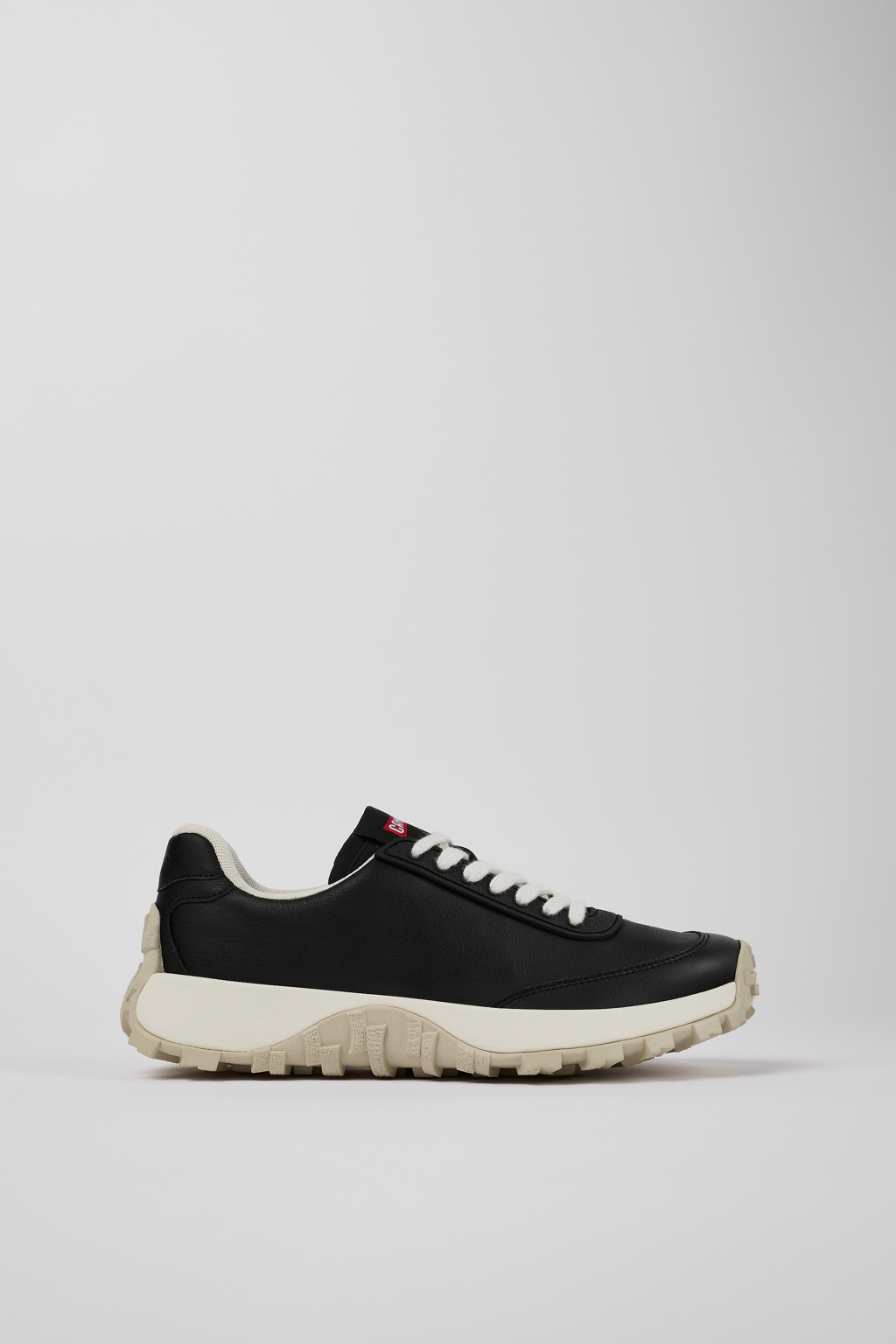 Drift Trail VIBRAM Black Leather/Textile Sneaker for Women - Image 2