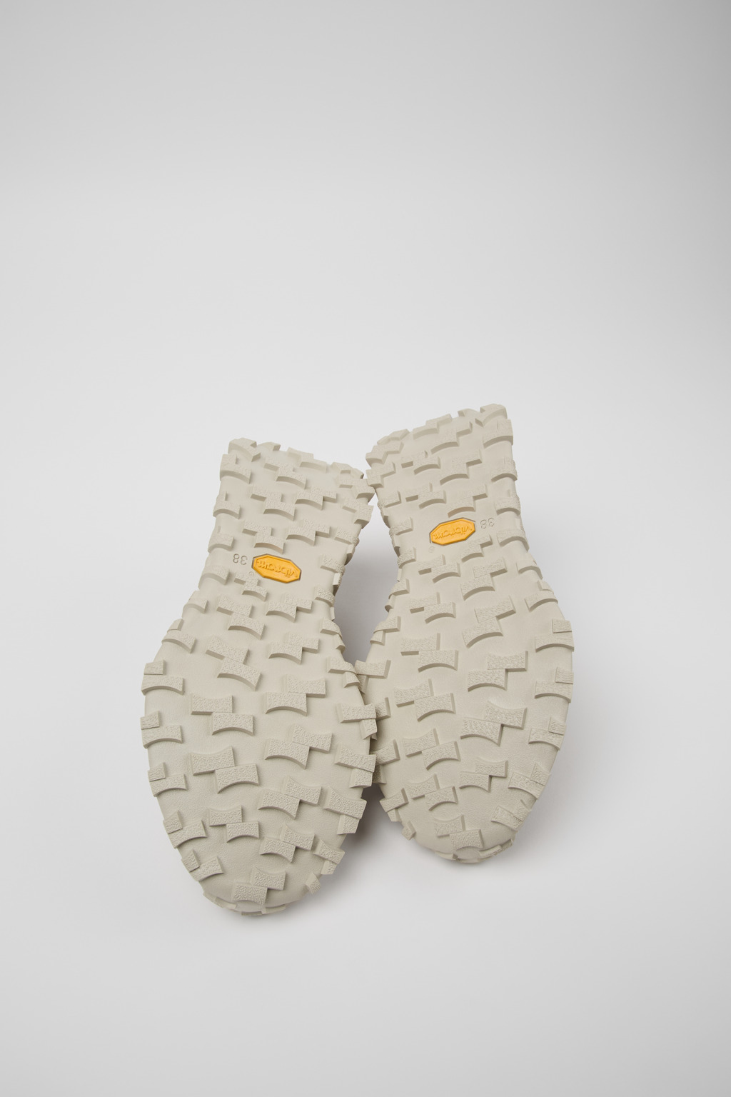 Drift Trail VIBRAM Brown leather and nubuck sneakers for women - Image 5