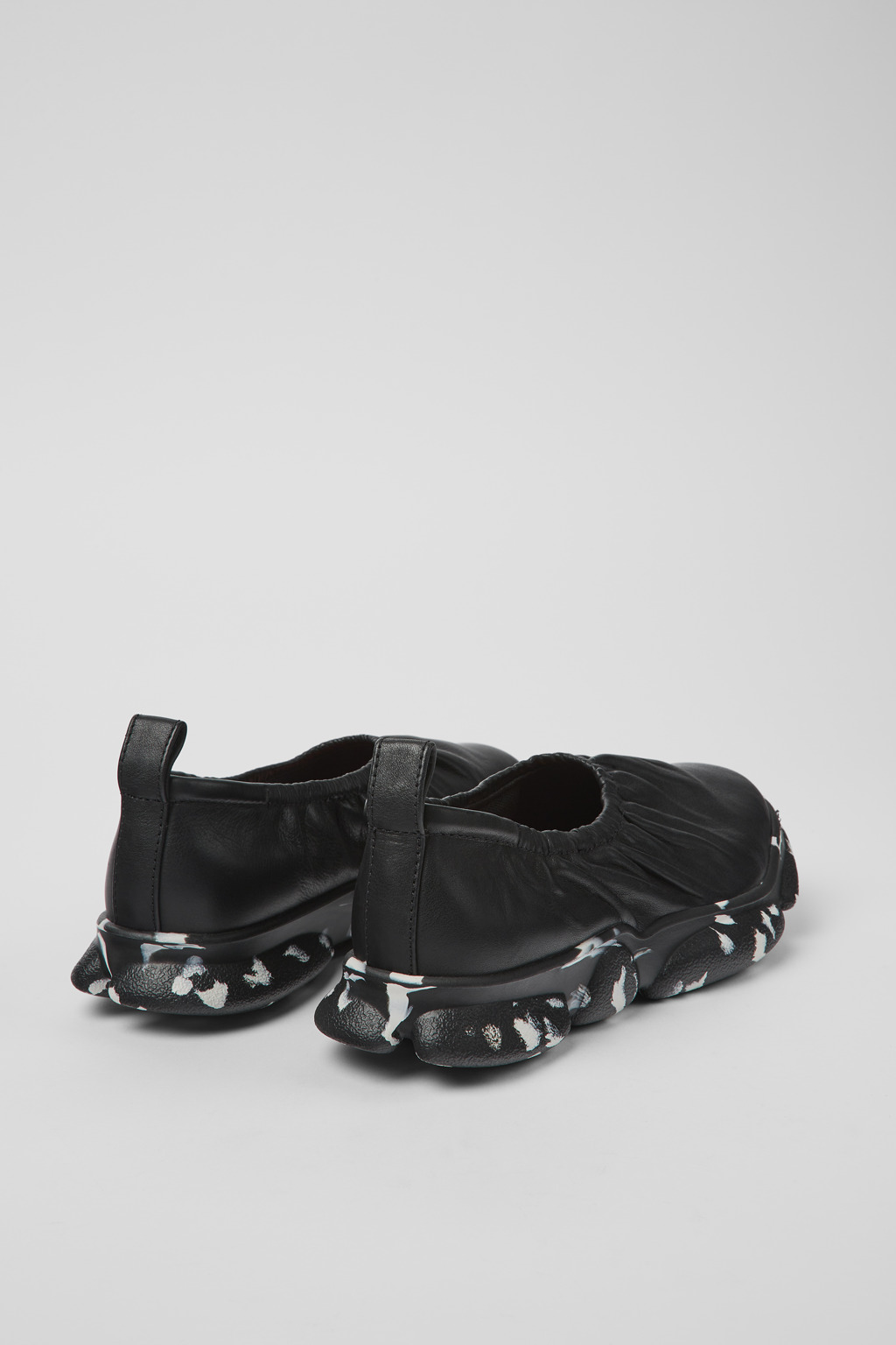 Karst Black Leather Ballerina for Women - Image 3