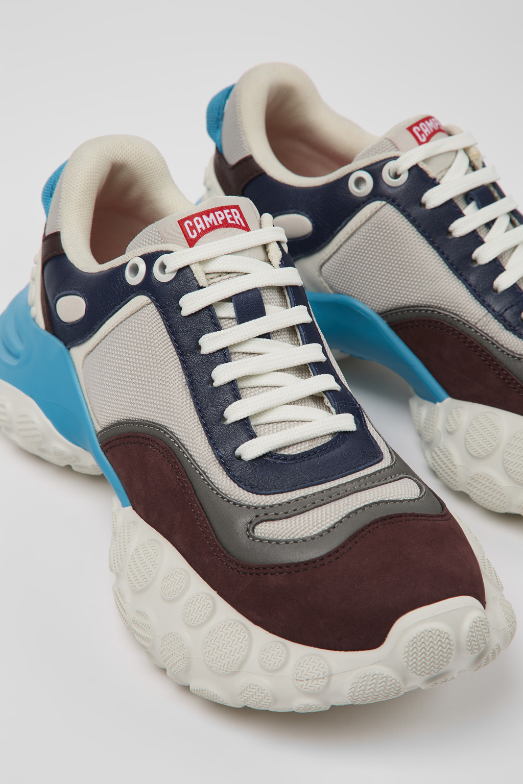 Pelotas Mars Multicolored textile and nubuck sneakers for women