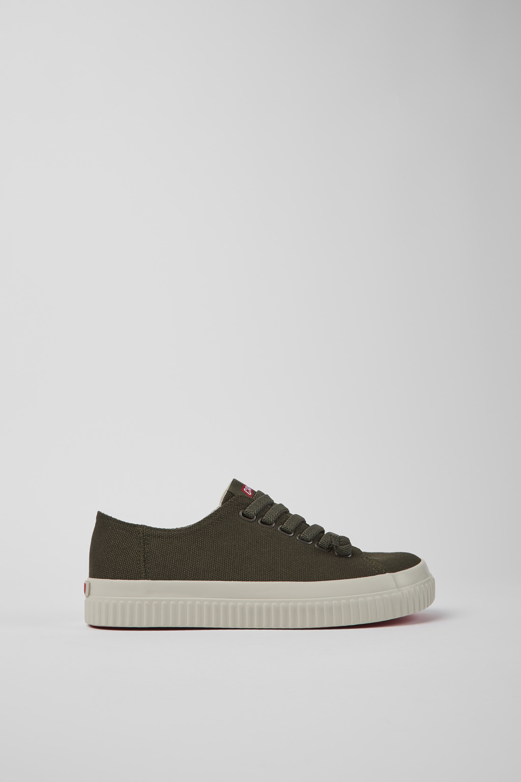 Peu Roda Green recycled cotton sneakers for women - Image 2