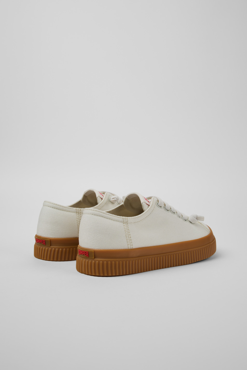Peu Roda White TENCEL® Lyocell Women's Shoe. - Image 3