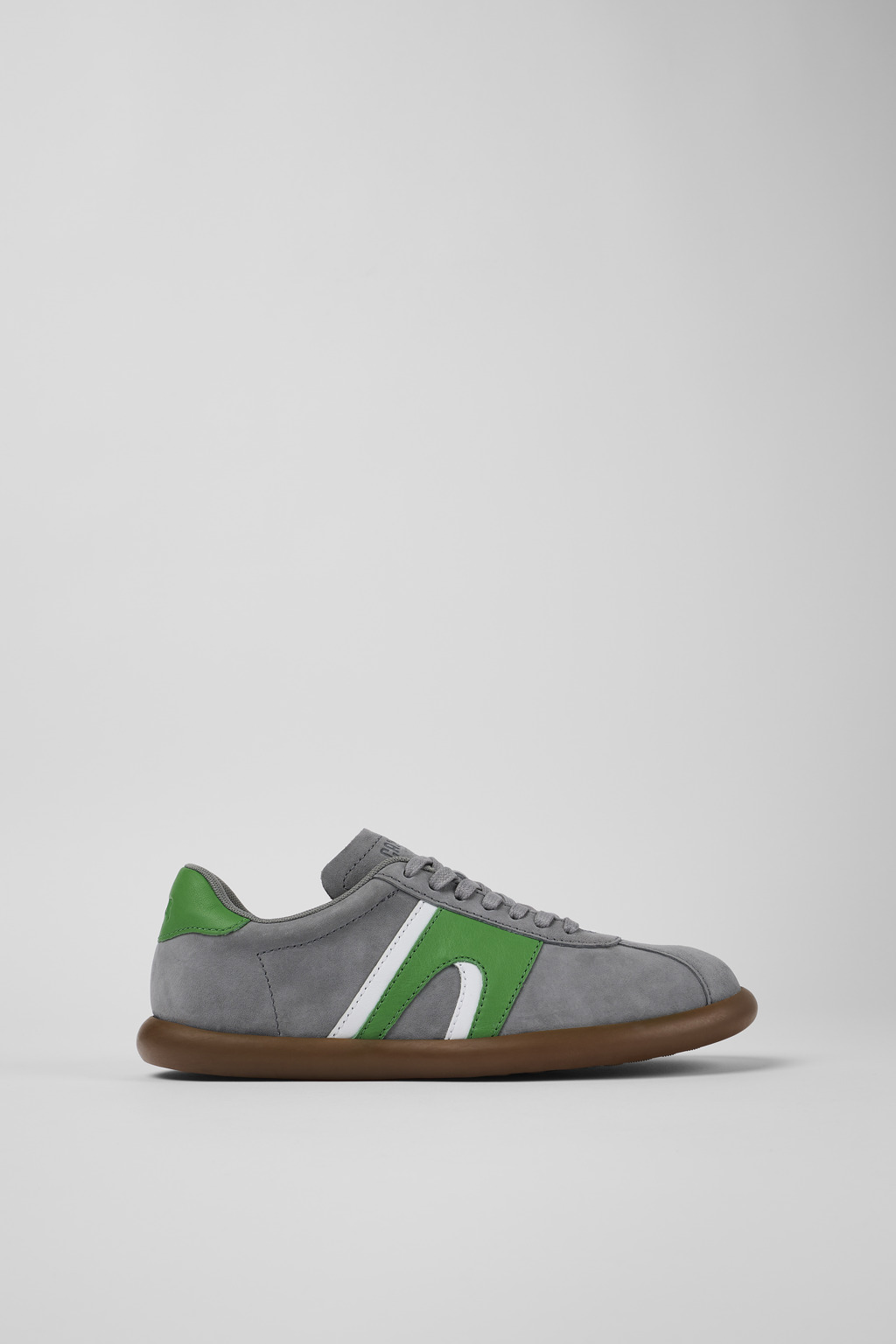 Pelotas Soller Gray Nubuck/Leather Sneaker for Women - Image 2